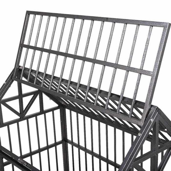 Extra - Large Heavy Duty Collapsible Metal Dog Crate Cage - Aroflit