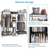Extra Large Heavy Duty Portable Wardrobe Closet - Aroflit