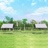 Extra Large Metal Chicken Coop Run For 20 Chickens - Aroflit