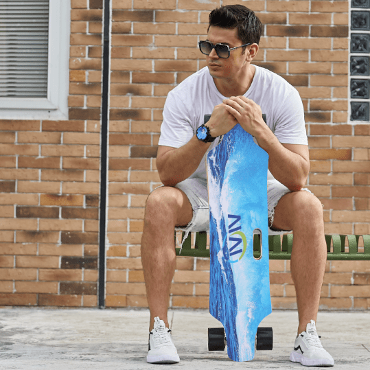 Fast Electric Motorized Remote Controlled Skateboard Longboard – 12.4 MPH - Aroflit