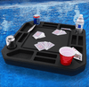 Floating Poker Table Game Tray for Poolside, Beach & Indoor Fun - Aroflit
