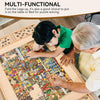 Foldable Puzzle Table with Drawers & Cover, Fits 1500 - Piece Puzzles - Aroflit
