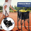Foldable Tennis Ball Hopper Basket, Lightweight & Portable Storage - Aroflit