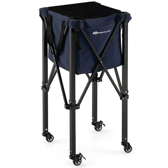 Foldable Tennis Ball Hopper Basket, Lightweight & Portable Storage - Aroflit