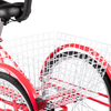 Folding Adult Three - Wheel Tricycle Bike with Basket and 26" Wheels - Aroflit