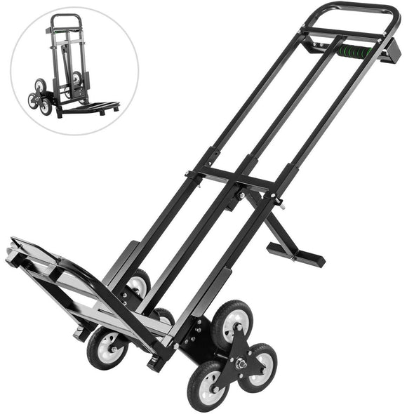 Folding Hand Truck Dolly 460lbs Capacity for Stairs and Heavy Loads - Aroflit