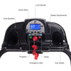 Folding Treadmill Electric Motorized Power Running Jogging Fitness Machine - Aroflit