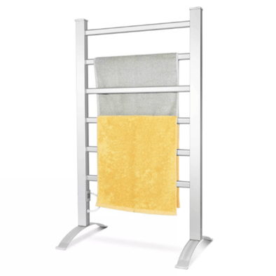 Freestanding Electric Heated Towel Warmer Drying Rack, Comfort - Aroflit