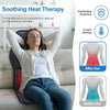 Full Back Massager with Heat, 9 Vibration Motors & Adjustable Support - Aroflit
