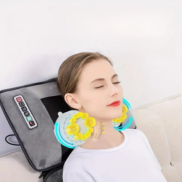 Full Body Massage Mattress with Heat and Vibration for Stress Relief - Aroflit