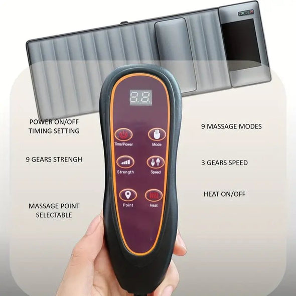 Full Body Massage Mattress with Heat and Vibration for Stress Relief - Aroflit