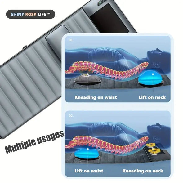Full Body Massage Mattress with Heat and Vibration for Stress Relief - Aroflit