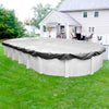 Full Coverage Above Ground Winter Pool Cover, Durable Swim Spa - Aroflit
