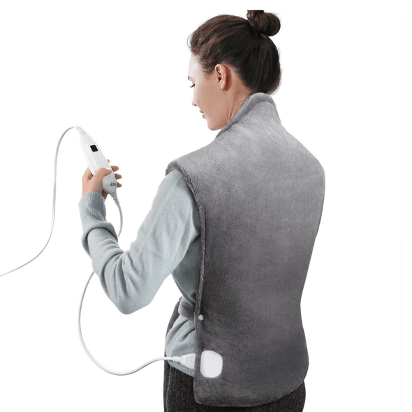 Full Coverage Portable Neck Shoulder Back Pain USB Heating Pad - Aroflit