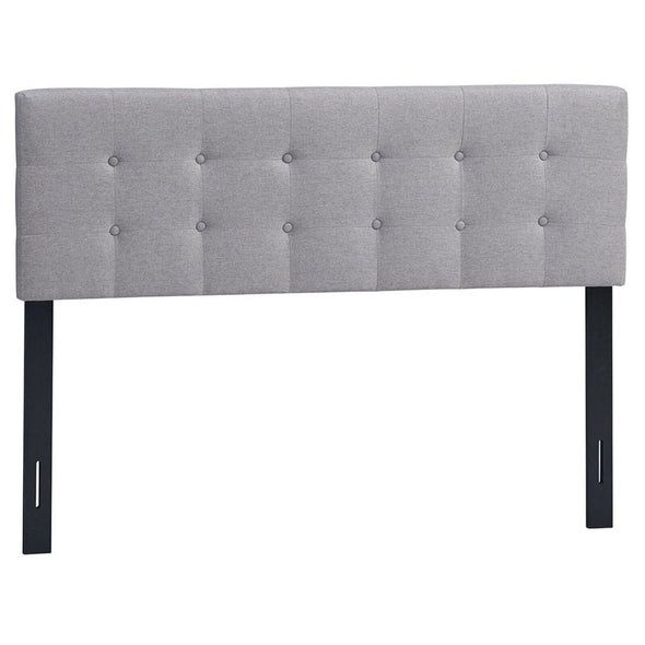 Full Queen - Sized Tufted Fabric Headboard for Elegant Bedroom Decor - Aroflit