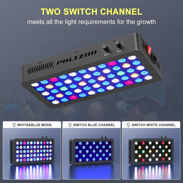 Full Spectrum LED Aquarium Light, Programmable, Energy - Efficient - Aroflit