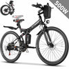 Full Suspension Foldable Electric Mountain Bike - Aroflit