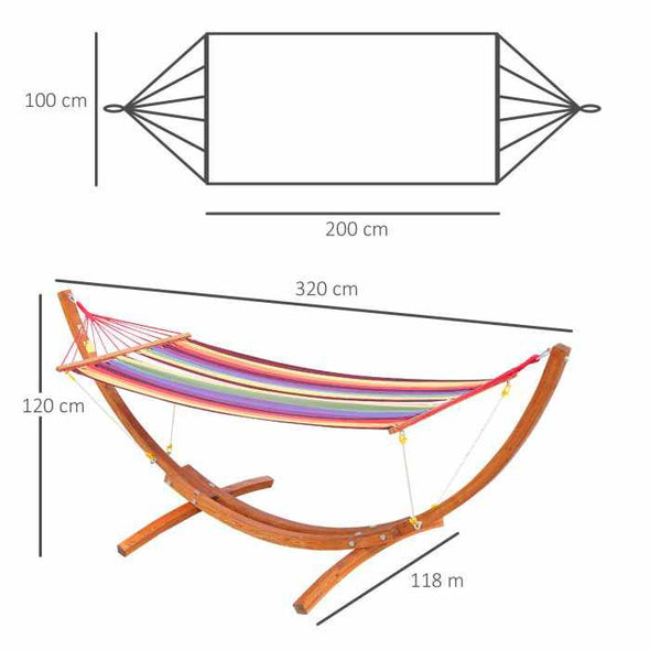 Garden Hammock Outdoor Swing - Aroflit
