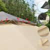 Gazebo Tent with Netting and Carry Bag - Waterproof & Pop - Up Design - Aroflit
