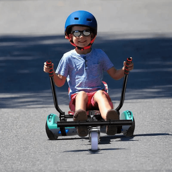Go Kart Hoverboard Attachment Seat for Kids, Fun & Easy Conversion - Aroflit