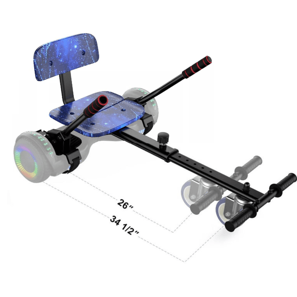 Go Kart Hoverboard Attachment Seat for Kids, Fun & Easy Conversion - Aroflit