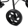 Golf Walking Push Cart, Lightweight Foldable Bag Carrier with Storage - Aroflit