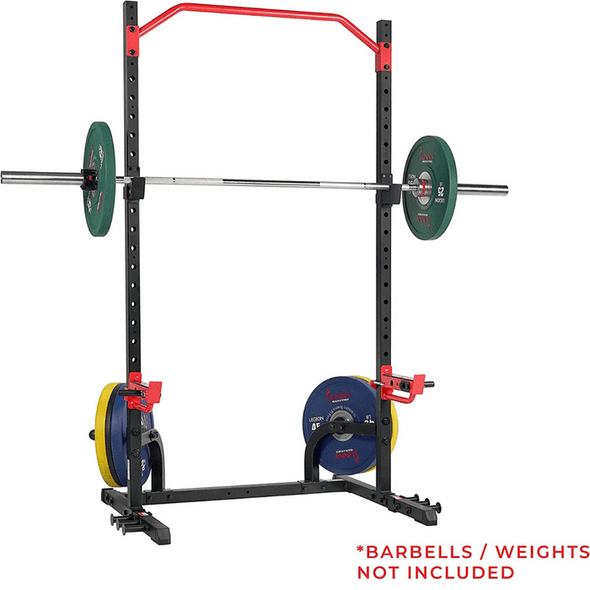 Gym Power Squat Half Rack For Home With Lats Pulldown - Aroflit