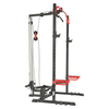 Gym Power Squat Half Rack For Home With Lats Pulldown - Aroflit