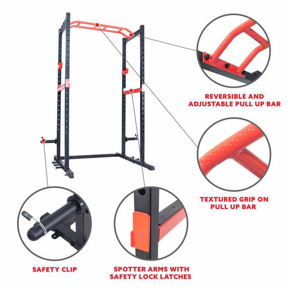 Gym Power Squat Rack Cage For Home - Aroflit