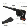 Handheld Cordless Electric Leaf Blower with Battery & Suction Feature - Aroflit