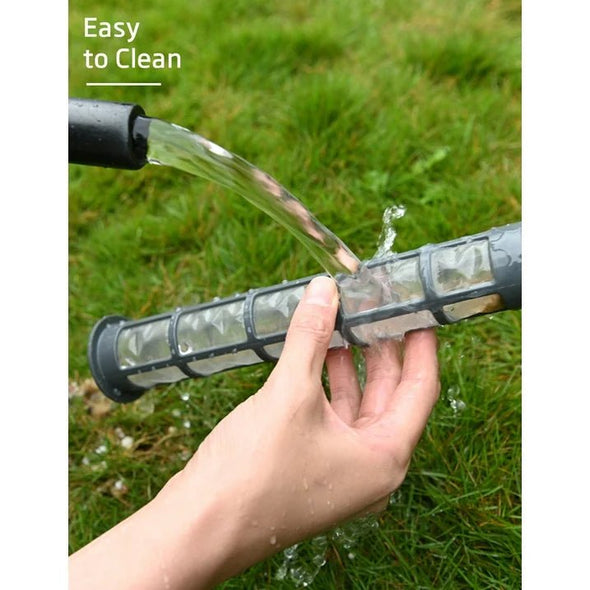 Handheld Pool Vacuum Cleaner – Cordless, 69 - Inch Telescopic Pole - Aroflit