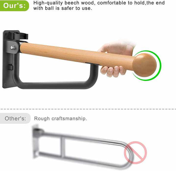 Handicap ﻿Toilet Safety Assist Grab Rails Bars Frame - Aroflit