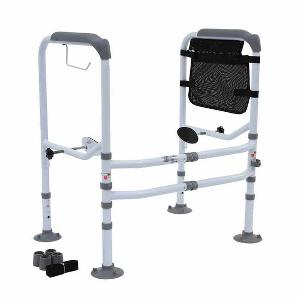 Handicap Toilet Safety Grab Bar Assist Frame Rails - Aroflit