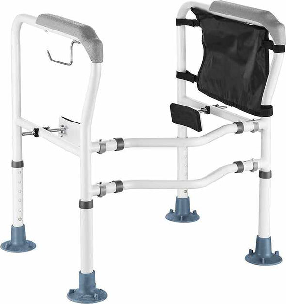 Handicap Toilet Safety Grab Bar Assist Frame Rails - Aroflit