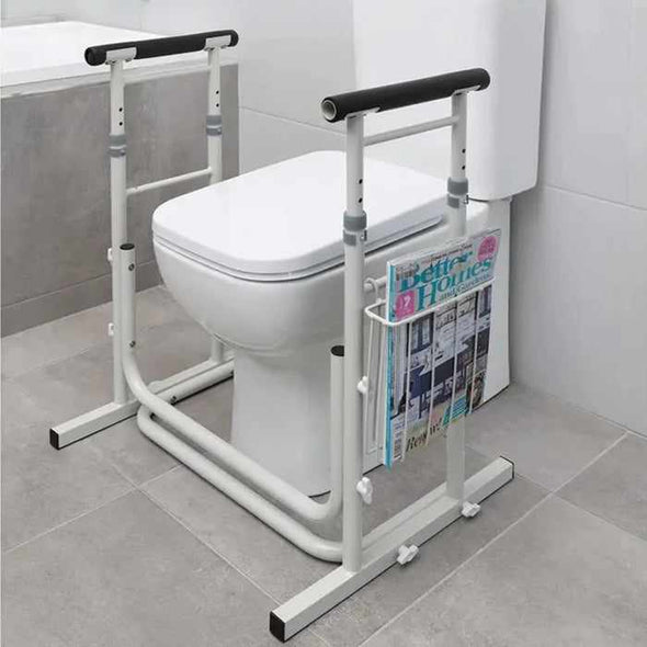 Handicap Toilet Safety Grab Bar Assist Frame Rails - Aroflit