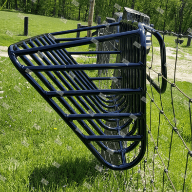 Hanging Hay Fence Feeder Rack for Horses, Goats, Sheep, and More - Aroflit