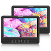 Headrest DVD Player for Car, 10.5” Dual Screen with Long Battery Life - Aroflit
