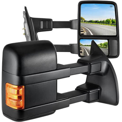 Heated Car/Truck Blind Spot Mirror with Turn Signal for Safe Driving - Aroflit