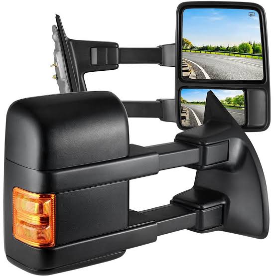 Heated Car/Truck Blind Spot Mirror with Turn Signal for Safe Driving - Aroflit