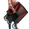 Heavy Duty 4 Wheel Elderly Mobility Walker Rollator With Seat - Aroflit