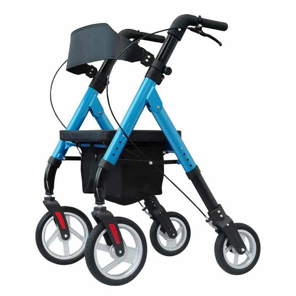 Heavy Duty 4 Wheel Lightweight Rollator Walker With Seat - Aroflit