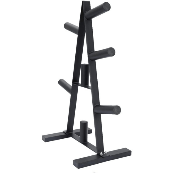 Heavy Duty Bumper Plate Storage Weight Tree Rack for Home Gym - Aroflit
