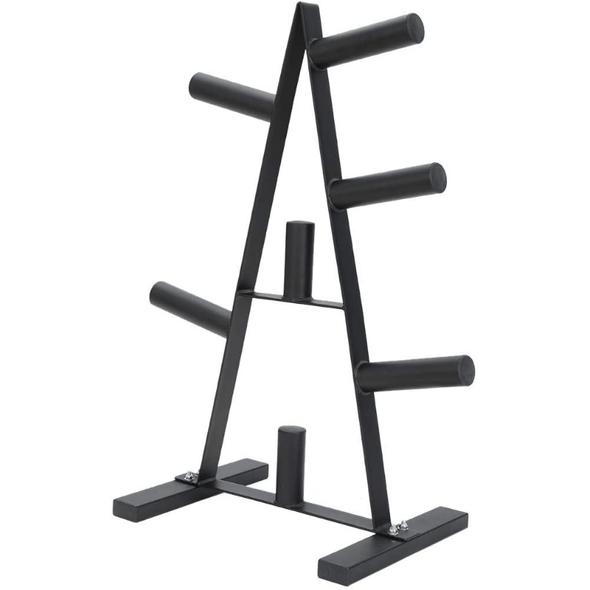 Heavy Duty Bumper Plate Storage Weight Tree Rack for Home Gym - Aroflit