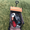 Heavy Duty Collapsible Outdoor Garden Wagon for Yard & Planting Tasks - Aroflit