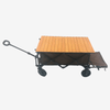 Heavy Duty Collapsible Outdoor Garden Wagon for Yard & Planting Tasks - Aroflit
