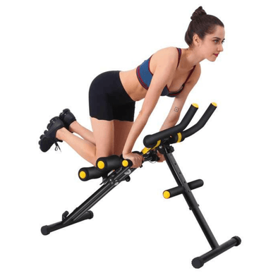 Heavy Duty Core Ab Workout Crunch Machine, Home Exercise Equipment - Aroflit