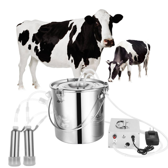 Heavy Duty Cow / Goat Suction Milking Machine – 6L Capacity - Aroflit
