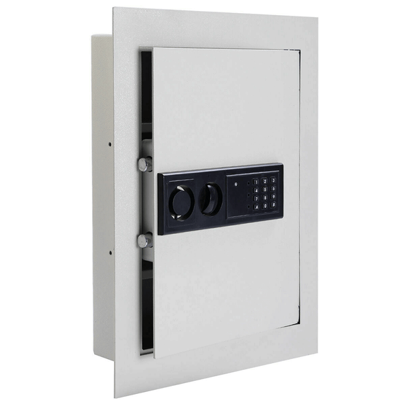 Heavy Duty Digital Recessed Wall Safe, Fireproof, Hidden, 0.8CF Storage - Aroflit