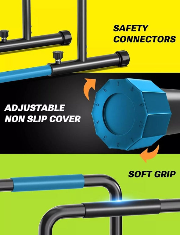 Heavy - Duty Dip Station for Home Workouts, Adjustable and Portable - Aroflit