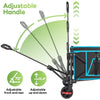Heavy Duty Foldable Wagon Cart, Portable, Durable, Compact Design - Aroflit